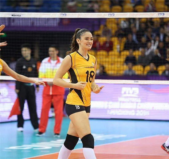 土耳其排球女神Zehra Gunes 叫我小仙女吧(图2)
